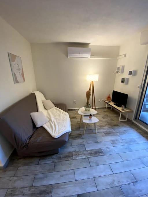 Studio Cabine Avec Jardin Canet-en-Roussillon Exterior foto