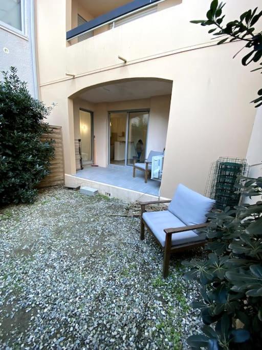 Studio Cabine Avec Jardin Canet-en-Roussillon Exterior foto